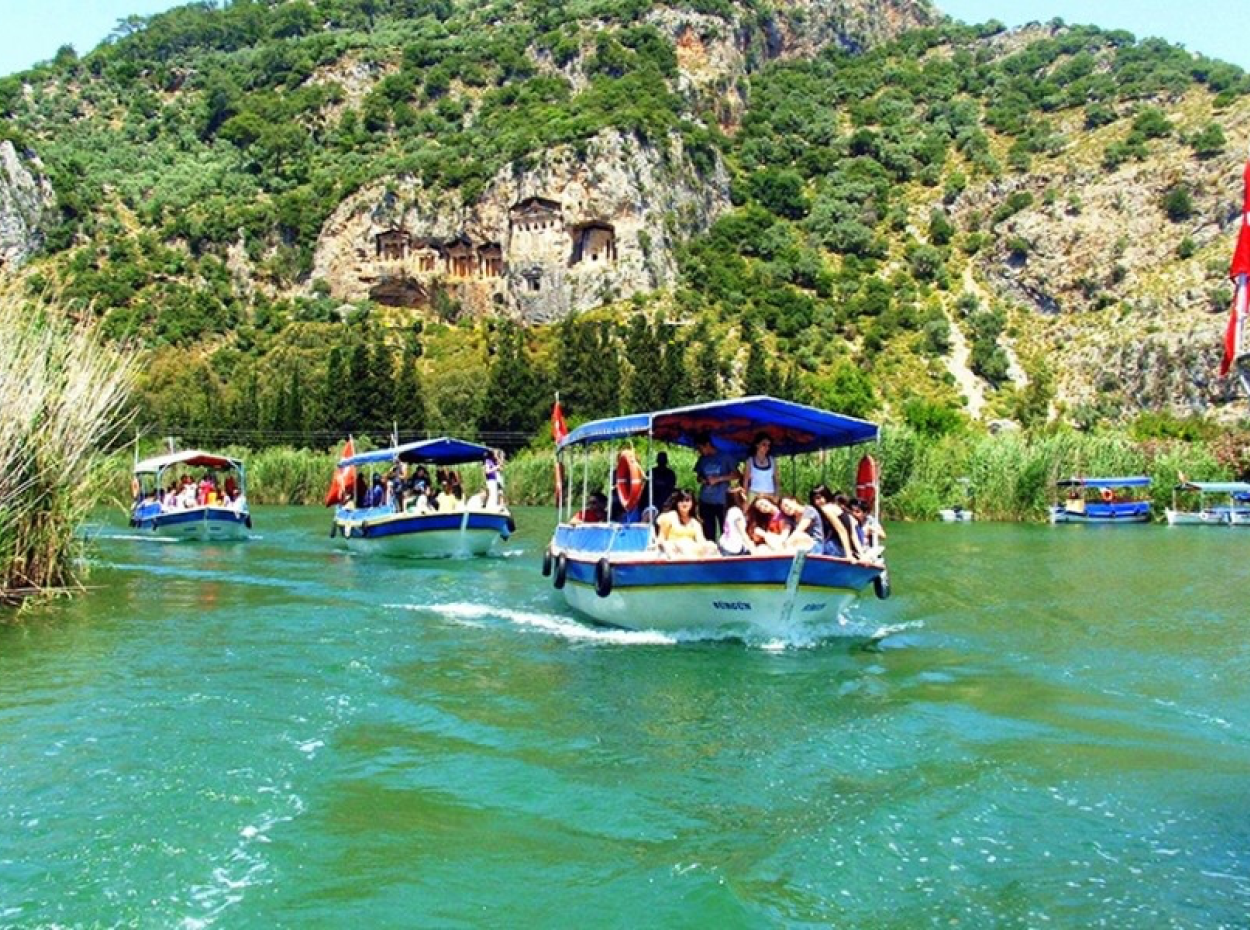 Köyceğiz Bootstouren. Koyceğiz Ege Villa