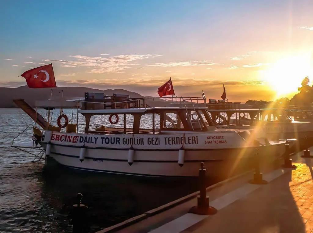 Köyceğiz Bootstouren. Koyceğiz Ege Villa