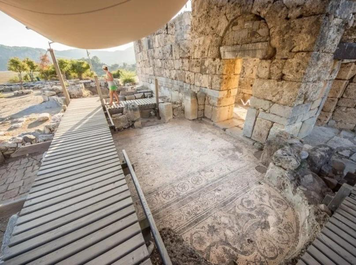 Köyceğiz Ege Villa Urlaub. Aktivität In Der Antiken Stadt Kaunos