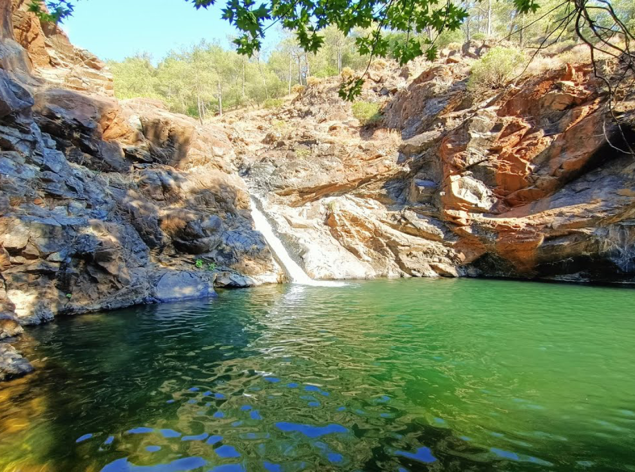 Toparlar Wasserfall. Vermietung Von Villen In Köyceğiz