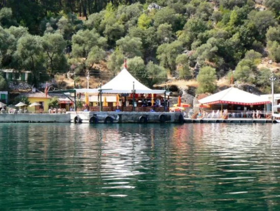 Heiße Quellen Von Sultaniye. Köyceğiz Ege Villa Urlaub.
