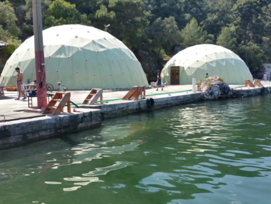 Heiße Quellen Von Sultaniye. Köyceğiz Ege Villa Urlaub.