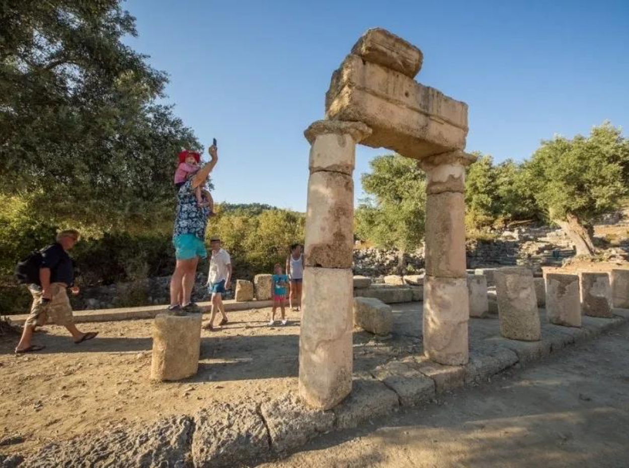 Köyceğiz Ege Villa Tatili. Kaunos Antik Kenti Aktivite