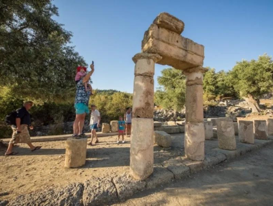 Köyceğiz Ege Villa Tatili. Kaunos Antik Kenti Aktivite
