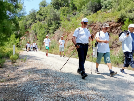 Sandras Dağı'nda Doğa Yürüyüşü. Köyceğiz Villa Tatili